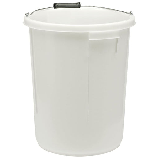 Draper 12100 Plasterers Mixing Bucket, 25L, White | FiveLitre — bulk sizes, trade prices