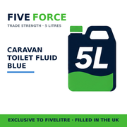 FiveForce Caravan Toilet Fluid Blue 5L — exclusive to FiveLitre