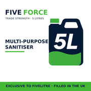 FiveForce Multi-Purpose Sanitiser 5L — exclusive to FiveLitre