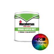 Macpherson Durable Acrylic Matt Tinted 2.5L | FiveLitre — mixed to order