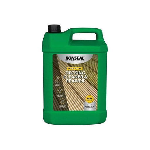 Ronseal Decking Cleaner & Reviver 5 litre | FiveLitre — bulk sizes, trade prices