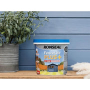 Ronseal Fence Life Plus+ Cornflower 5 litre | FiveLitre — bulk sizes, trade prices