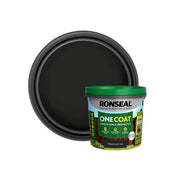 Ronseal One Coat Shed & Fence Protection Tudor Black Oak 5 litre | FiveLitre — bulk sizes, trade prices