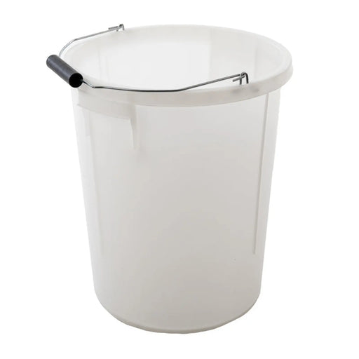 Proplas 28L Plasterers Bucket with Handle White | FiveLitre — bulk sizes, trade prices