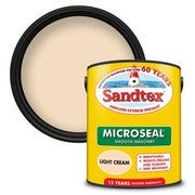 Sandtex Smooth Masonry Paint 5L Light Cream | FiveLitre — bulk sizes, trade prices