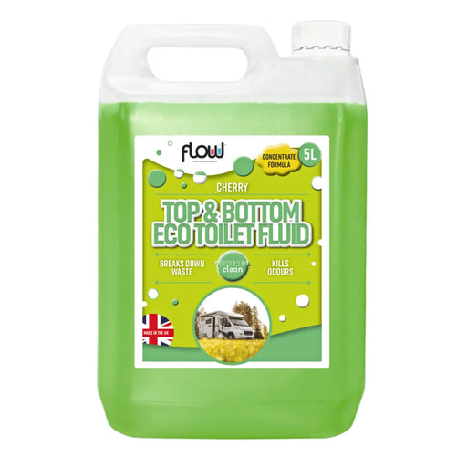 Flowchem Top & Bottom Eco Toilet Fluid 5L | FiveLitre — bulk sizes, trade prices