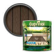 Cuprinol Anti-Slip Decking Stain 2.5L Boston Teak | FiveLitre — bulk sizes, trade prices