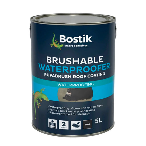 Bostik Brushable Waterproofer For Roofs 5L | FiveLitre — bulk sizes, trade prices