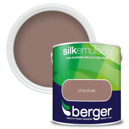 Berger Silk Emulsion 2.5L Chocoholic | FiveLitre — bulk sizes, trade prices