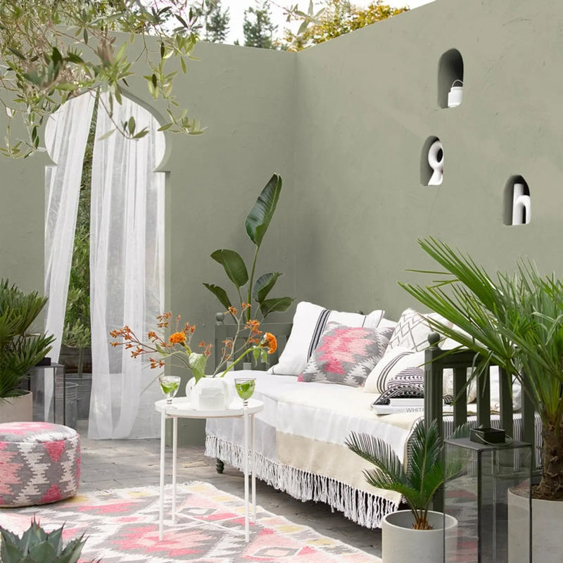 Sandtex Smooth Masonry Paint 5L Bay Tree | FiveLitre — bulk sizes, trade prices