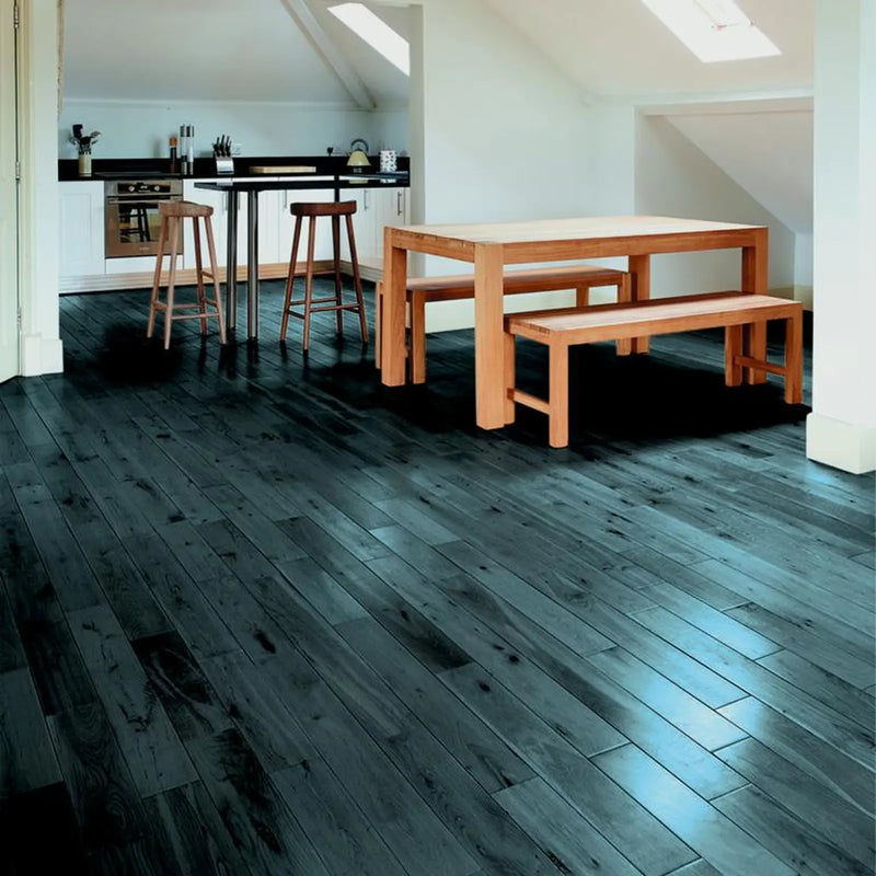 Ronseal Diamond Hard Floor Varnish 2.5L Satin Ebony | FiveLitre — bulk sizes, trade prices
