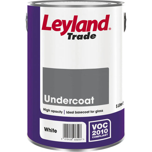 Leyland Trade Undercoat 5L White | FiveLitre — bulk sizes, trade prices