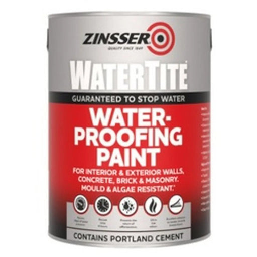 Zinsser Watertite Waterproofing Paint 5L | FiveLitre — bulk sizes, trade prices