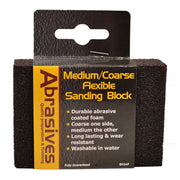 Centurion Abrasives Angled Sanding Block, Medium/Coarse 97 x 67 x 27mm - Pack of 5 | FiveLitre — bulk sizes, trade prices