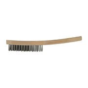 Centurion Wire Brush, Wooden  4 Row - Pack of 6 | FiveLitre — bulk sizes, trade prices