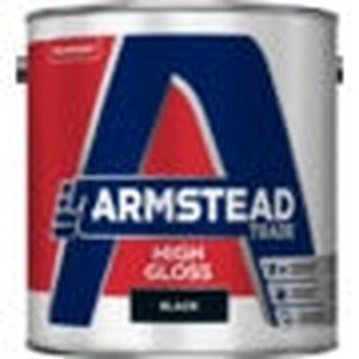 Armstead Trade High Gloss 2.5L Black | FiveLitre — bulk sizes, trade prices