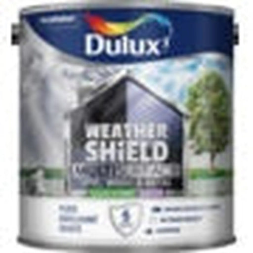 Dulux Weathershield Multi Surface 2.5L Pure Brillaint White | FiveLitre — bulk sizes, trade prices