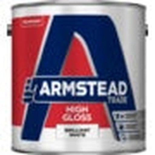 Armstead Trade High Gloss 2.5L Brilliant White | FiveLitre — bulk sizes, trade prices