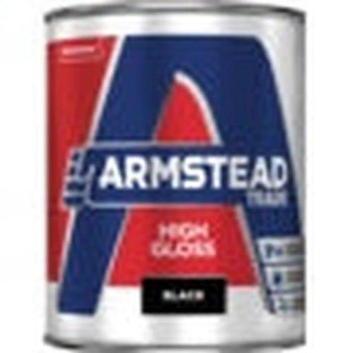 Armstead Trade High Gloss 5L Black | FiveLitre — bulk sizes, trade prices