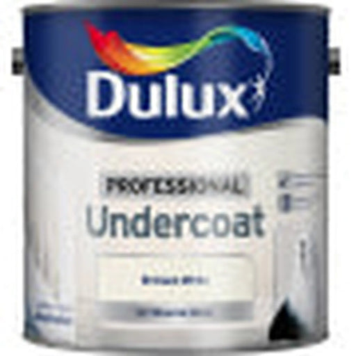 Dulux Professional Undercoat 2.5L Brilliant White | FiveLitre — bulk sizes, trade prices