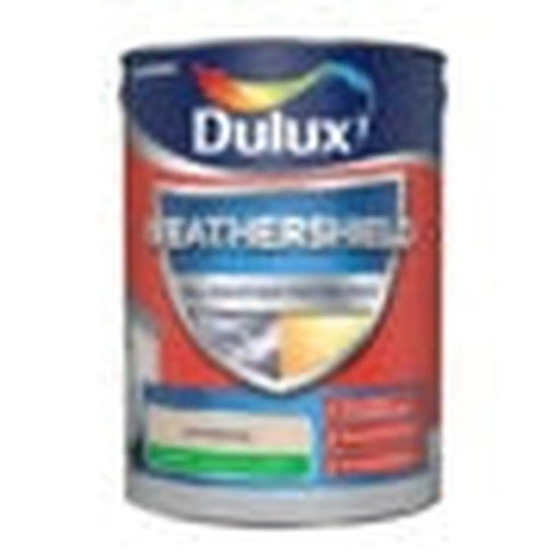 Dulux Weathershield Smooth Masonry Paint 5L Sandstone | FiveLitre — bulk sizes, trade prices