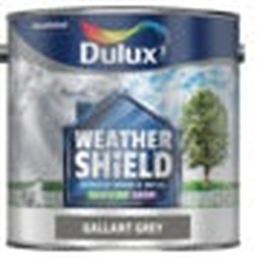 Dulux Weathershield Quick Dry Satin 2.5L Gallant Grey | FiveLitre — bulk sizes, trade prices