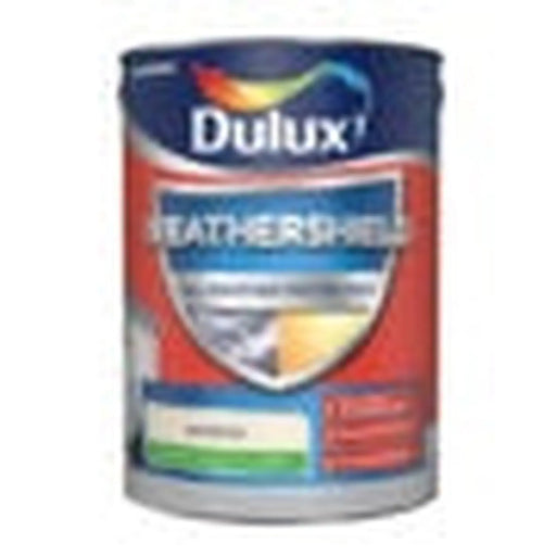 Dulux Weathershield Smooth Masonry Paint 5L Gardenia | FiveLitre — bulk sizes, trade prices