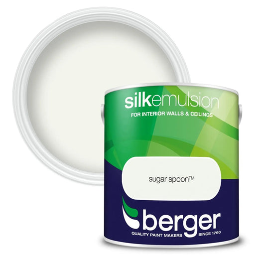 Berger Silk Emulsion 2.5L Sugar Spoon | FiveLitre — bulk sizes, trade prices