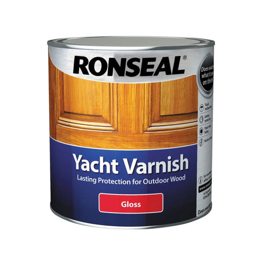 Ronseal Yacht Varnish Gloss 2.5L | FiveLitre — bulk sizes, trade prices