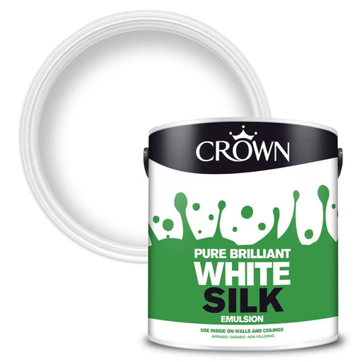 Crown Non Breatheasy Silk Emulsion 2.5L 2.5L | FiveLitre — bulk sizes, trade prices
