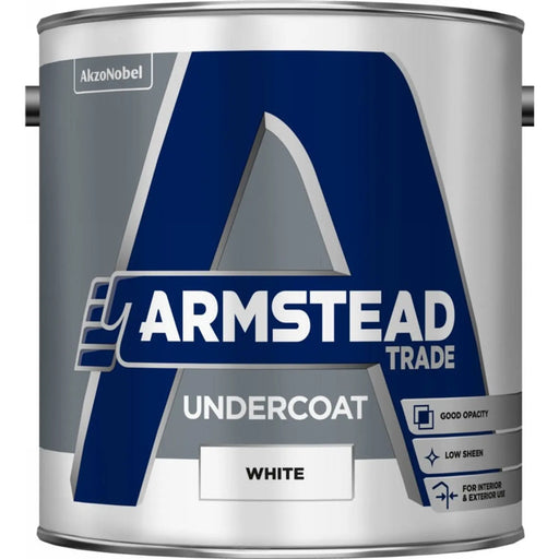 Armstead Trade Undercoat 2.5L White | FiveLitre — bulk sizes, trade prices