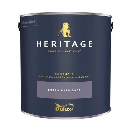 Dulux Heritage Eggshell 2.5L Extra Deep Base | FiveLitre — bulk sizes, trade prices