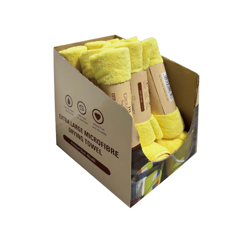 Groundsman Microfibre Drying Towel 77 x 59cm | FiveLitre — bulk sizes, trade prices