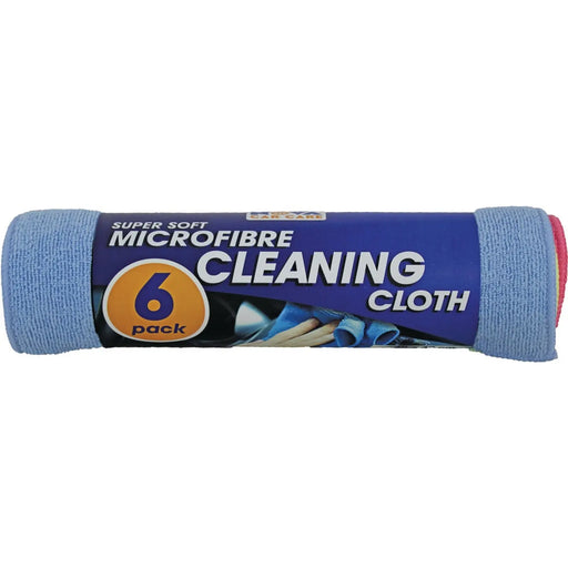 Granville Chemicals Microfibre Cleaning Cloth 6 Pack | FiveLitre — bulk sizes, trade prices