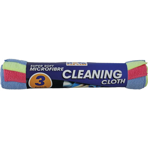 Granville Chemicals Microfibre Cleaning Cloth 3 Pack | FiveLitre — bulk sizes, trade prices