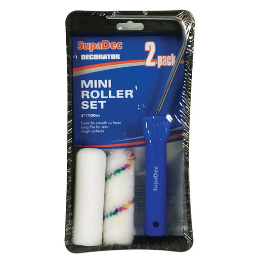 SupaDec Mini Roller Set 4"/100mm | FiveLitre — bulk sizes, trade prices