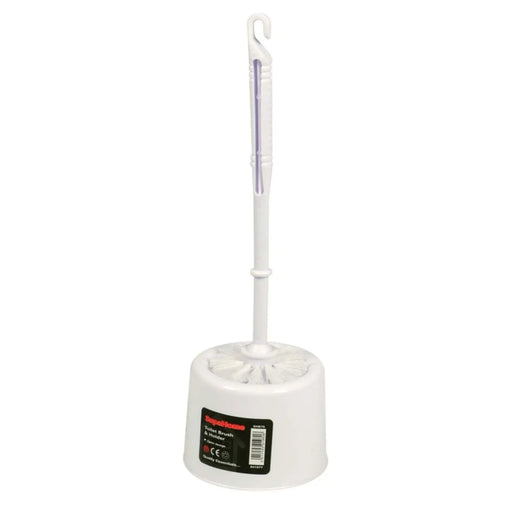 SupaHome Toilet Brush & Holder Open design | FiveLitre — bulk sizes, trade prices