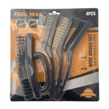 Toolmak Wire Brush Set 4 Piece